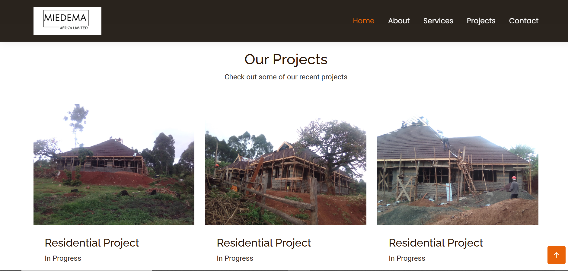 Miedema Africa Homepage